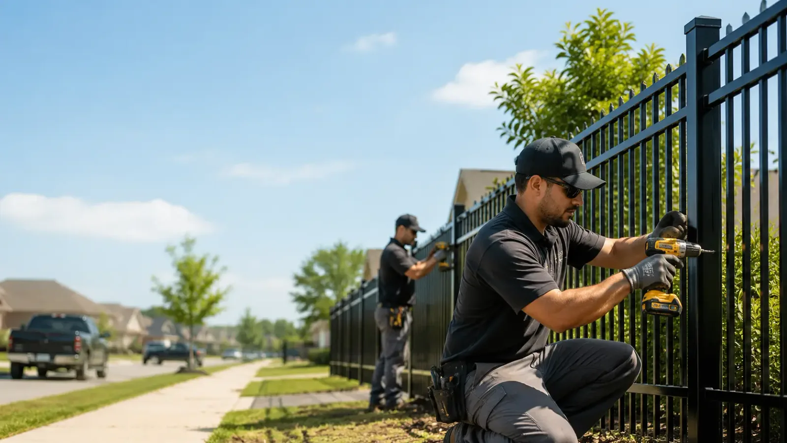 Metal Fence Installation in Fairfield, CT